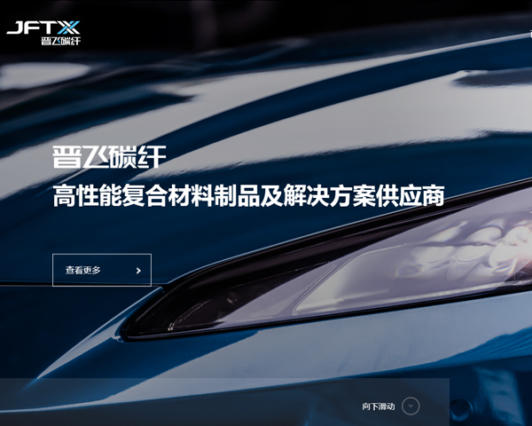 上海晋飞网站定制项目